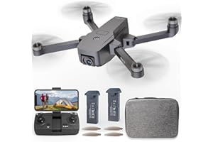 ‎LE-IDEA IDEA36 Drohne mit Kamera 4K, GPS Drohne Faltbare FPV Quadcopter Drohne mit Bürstenlosem Motor, 5G WiFi Übertragung, Optische Flusspositionierung, Folge mir, GPS-Rückkehrfunktion, 36 Minuten Flugzeit