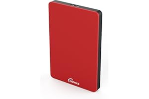Sonnics Bolsillo 1Tb de 2,5" de Rojo Disco Duro Externo Usb 3 0 Velocidad de Transferencia Súper Rápida Para Su Uso con Un Pc con Windows, Apple Mac, Smart Tv, Xbox One y Android TV Box Fat32
