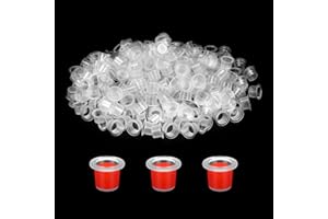 ATOMUS 300Pcs Tattoo Ink Cups Small Size Disposable Ink Cups Tattoo Pigment Caps Holder Container Tattoo Supplies