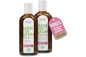 ‎ALKMENE alkmene Teebaumöl Kopfhaut Tonikum Juckreiz Linderung 100% bestätigt 2x 250 ml - beruhigendes Haarwasser bei trockener & juckender Kopfhaut - naturreines Teebaumöl, vegan & klimaneutral