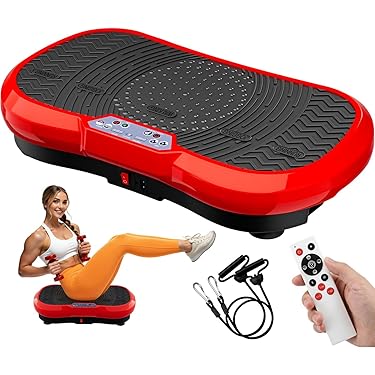 sportgerät vibration SAVEYOUR】330LBS Vibration Plate Fitness Platform Exercise Machine Vibrating  Shaking Full Body Shaker Workout Vibrate Stand Shake Board Sport Gym for  Fitness Machine main image 0