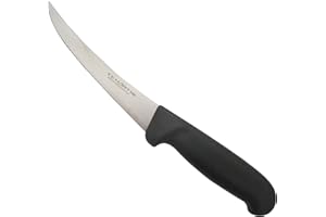 Tenartis 467 Coltello Curvo per Disossare 16 cm con Custodia in PVC - Made in Italy