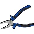 VTOOLS 7 Inch Combination Pliers, Multifunction Pliers with Wire Cutting, Crimping, Twisting, Pulling & Nails Removing, Carbon Steel Black Polished Finish, Pack 1, VT2140