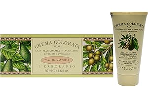 L'Erbolario Crème de jour teintée Macadamia et Avocat Nuancé Amande N°1 50 ml