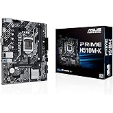 Asus PRIME H510M-K, Scheda madre micro ATX Intel H510 (LGA 1200), PCIe 4.0, slot M.2 32Gbps, Lan Intel 1 Gb, HDMI, D-Sub, USB