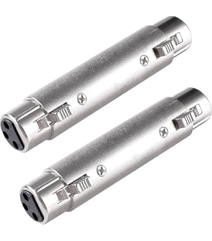SLDXIAN 6,35 mm TRS-jack naar XLR-aansluiting microfoonkabel, 1/4 inch jack naar XLR vrouwelijke kabel voor microfoon, luidspreker, versterker, mixer ( vrouwelijk, 2M