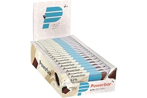 ‎POWERBAR Powerbar - 52% Protein Plus - Cookies&Cream - 20x50g - High Protein Low Sugar Riegel