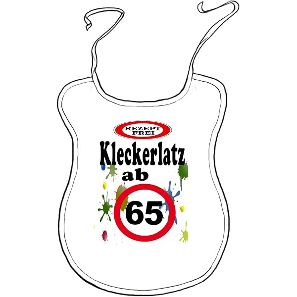 ITATI-Textilien Erwachsenen-Lätzchen – Großes Lätzchen Mit Lustigem Design, Zum Binden (BG-44996)