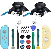 LONANDY 2 Paket Joycon Joystick, Joycon Onarım Kiti Joystick Yedek Par&ccedil;alar Nintendo Switch, Switch Lite ve Switch OLED, Başp