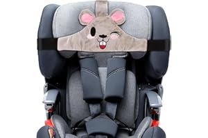 AYHYHLJZJ Support de Tête de Siège de Voiture d'enfant de Bébé, Bandeau Voiture Pour Enfant, Voiture et Positionneur de Sommeil Confortable, Sangle Ajustable pour Sécurité et Confort lors des Trajets en Voiture