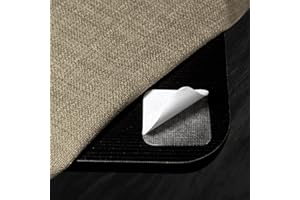 BALCONY & FALCON Autocollant Antidérapant pour Nappes, Tapis, Couvre-canapés, Ruban Adhésif de Montage, 8 pcs