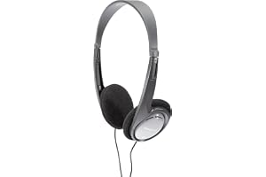 Panasonic RP-HT21 Cuffie On-Ear Leggere – Cablate, Colore Nero, Suono Chiaro