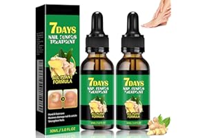 BOLOSHINE Ingwer-Nagelserum, Ingwer-Nagelpflege und Wachstumsserum, Ginger Nail Treatment Strengthener, Nagelwachstums- und Reparaturserum, Schutz & Stärkung Brüchiger Nägel (2pcs)