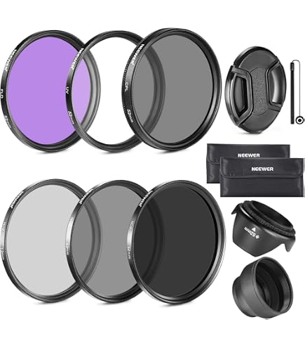 Close-Up Filter Set 52mm – +1, +2, +4, +10 Dioptrien, Aus Optischem Glas