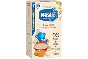 PRODUCTO DONACION - Nestlé Papillas 8 Cereales con Galleta María, 6+ Meses, 1200g