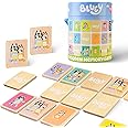 Bluey Memory Game for Kids - Matching Game Friends - Fun Family Travel Game - Compact & Portable Design