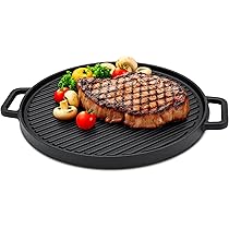 Küchenprofi BBQ Dutch Oven Ghisa | 7,5 L 30 Cm | Senza Piedini | Pentola In Ghisa Con Coperchio Sollevatore, Per Barbecue, Braciere, Tutti I Piani Cottura (con Induzione) E Forno