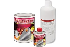POWER TANK - Traitement de Réservoir Innovant - pour Réparer, Régénérer et Protéger Les Réservoirs - (Kit Medium Rouge 700 GR) - Automobile, Moto, Scooter, Véhicules Vintage et Vespa, Céramique