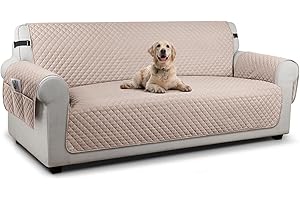 TAOCOCO Sofa Covers 3 Seater,Settee Covers,Sofa Slipcovers,Pet Couch Covers,Non Slip Sofa Covers,Washable Sofa Protectors for Dogs(Khahi)