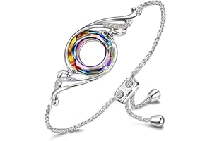 Kate Lynn Mother's Day Gifts for Women Bracelet Crystal Bangle Bracelets for Mum Her Women Sister Wife Girlfriend Birthday Gifts Ladies Personalised Jewellery Box Packaging