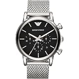 Emporio Armani Orologio Analogico Quarzo da Uomo con Cinturino in Acciaio  Inossidabile, AR11104 : Amazon.it: Orologi
