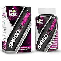 Doctor's Choice Shredz for Hers Shredding Formula for Women with 300mg Acetyl-L-Carnitine, CLA, Green Coffee Bean…