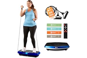 LifePro Hovert 3D Vibration Plate Machine, Dual Motor Oscillation, Lateral and 3D Motion Vibration Platform Machine, Full Body Workout Equipment for Home Exercise and Fitness Training