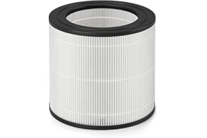 Philips Oryginalny filtr wymienny do oczyszczacza powietrza serii 600 AC0650, AC0651, 2-warstwowa filtracja HEPA NanoProtect, aplikacja AIR+, skuteczność i żywotność 12 miesięcy (FY0611/30)