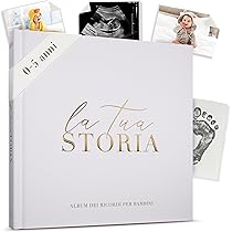 Album Nascita Bambino 132 Pagine - Diario Neonato Per Foto E Ricordi - Foto 7