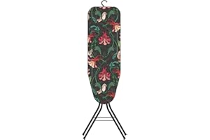 RÖRETS Tempo Black Ironing Board - Steam Ironing Board - Easy to Store and Quick to Use. Patented ironing board for those who have little space and time - L85 x W30 x H90 cm - Swedish design.