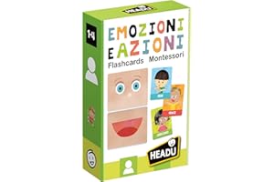 Headu Flashcards Montessori Emozioni E Azioni 1-4 Jahre