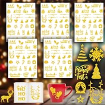 8 Blätter 178 Stück Aufkleber Weihnachten Glitzer Produktbild-Vorschau 10