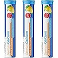 German Calcium 60 Drink Effervescent Tablets - Lemon Lime Flavour - 500 mg Calcium, Sugarfree, Vegan- T&D Pharma – Made in Germany
