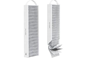 VILLAPOOL 2 Aktivkohlefilter Kompatibel mit Bora Pure PUAKF, Umluftkochfeld PURU oder PUXU Ersatzfilter Zubehör, 5-Lagen-Filter Ersatz für Bora Filter