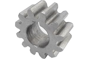 Brit_Bargain 12t Pinion Bearing Steering Gear, Black, Metal, Fits COUNTAX WESTWOOD C400H C600H S1300H T1600H T1800