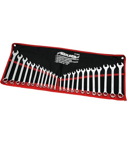 thumbnail image 2 of AB Tools 15pc Metric Combination Spanner Set - 6mm To 22mm - Chrome Vanadium Steel 2 of 3