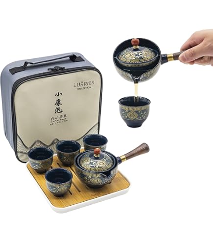 Teiera Giapponese In Ceramica Gaiwan - Per Tè Puer, Design Elegante E Resistente Al Calore, Adatta Microonde - Foto 2