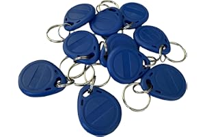 YARONGTECH-RFID omskrivbar tagg skrivbara nyckelringar 125 khz blå röd gul tom tagg chip T5577 hotell token paket med 10