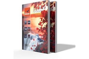 BLUE SWAN Papier Photo A4 Brillant Jet d’Encre, 120 g/m², 200 Feuilles, Séchage Rapide, Résistant à l’Eau et aux Rayures, Couleurs Vives, Compatible avec Imprimantes Canon HP Epson Brother