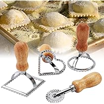 Rotella Tagliapasta In Acciaio Inox Con Manico Legno - Per Pasta Fresca, Ravioli E Dolci - Foto 8