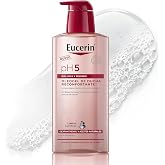Eucerin pH5 Soothing Shower Oil (400ml) Body &amp; Facial Cleansing Oil with Natural Oils, Extra Gentle Soap Free Formula, Shower