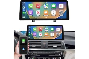 Ninetom 10,25 tums pekskärm Bilradio med trådlös Carplay och Android Auto för BMW Serie 3 F30/F31/F34/F35 2013-2016 med NBT-s