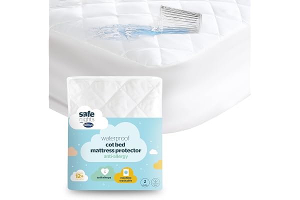 Silentnight Cot Bed Waterproof Mattress Protector