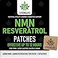 NMN & Resveratrol Patches – High Absorption, 12 -Hour Release – Supports Cellular Health, Anti-Aging & Skin Vitality – Easy-to-Use – 30 Patches – Natural Ingredients – Like Capsules - Powders