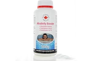 CANADIAN SPA CO. Alkalinität Heber 500 g, Granulat zur Anhebung der Alkalinität, pH Stabilisator Pool, Alkalinität im Pool erhöhen