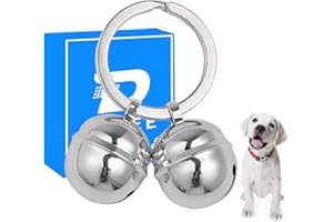 DZSEE Dog Bells for Collar, Cat Bells for Collars Loud, Dog Collar Bell for Bell for Pet Decoration and Easy Location Tracking