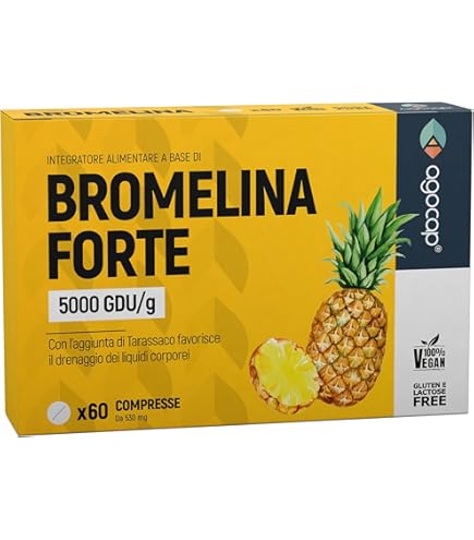 Erba Vita Bromelina 500 Integratore 30 Capsule - Para-Farmacia Bosciaclub - Foto 11