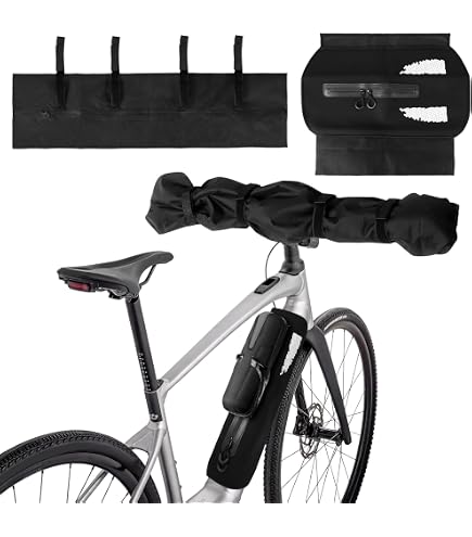 Lot De 2 Housses De Protection Pour Guidon De Vélo Électrique - Étanches Oxford 300D, Idéales Contre Pluie, Poussière Et Rayures