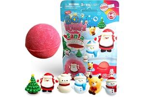 Zimpli Kids Bagg Bombz Santa Surprise! Badleksak, Flerfärgad, 100 g