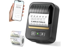 Byeodio Label Maker Machine with Tape, Bluetooth Label Makers, Portable Thermal Label Printer Easy to Use for Small Business, Home Organization, Office, School, Sticker Printer for Phone